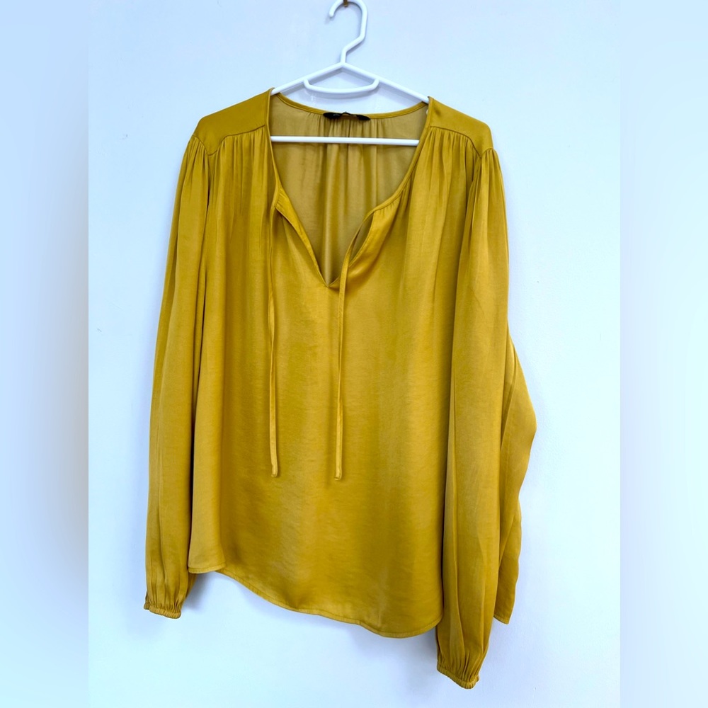 Banana Republic Factory Peasant Blouse XL